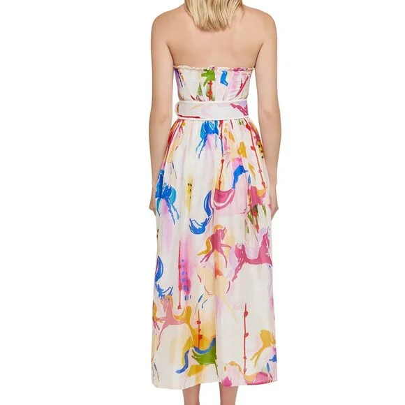 LEO LIN The Carousel Bustier Dress